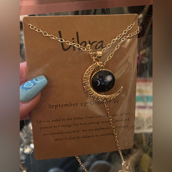 Jewelry - Libra ♎️ necklace BN